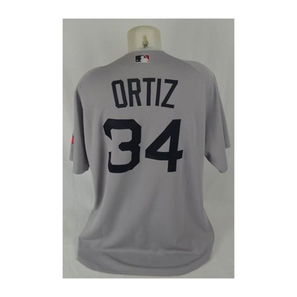 David Ortiz 2011 Game Used Worn Jersey Boston COA